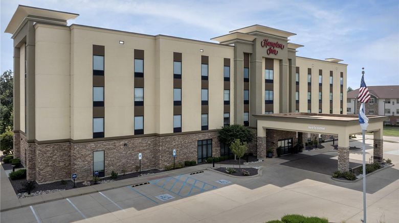 <b>Hampton Inn Decatur/Mt. Zion Exterior</b>. Images powered by <a href="https://iceportal.shijigroup.com/" title="IcePortal" target="_blank">IcePortal</a>.