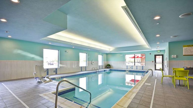 <b>Home2 Suites by Hilton Evansville Pool</b>. Images powered by <a href="https://iceportal.shijigroup.com/" title="IcePortal" target="_blank">IcePortal</a>.