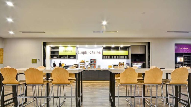 <b>Home2 Suites by Hilton Evansville Restaurant</b>. Images powered by <a href="https://iceportal.shijigroup.com/" title="IcePortal" target="_blank">IcePortal</a>.