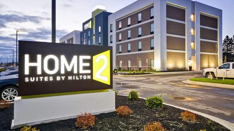 <b>Home2 Suites by Hilton Evansville Exterior</b>. Images powered by <a href="https://iceportal.shijigroup.com/" title="IcePortal" target="_blank">IcePortal</a>.
