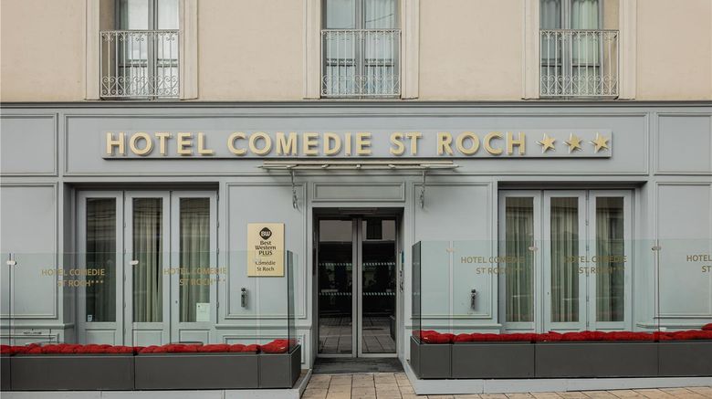 <b>Best Western Plus Hotel Comedie St Roch Exterior</b>. Images powered by <a href="https://iceportal.shijigroup.com/" title="IcePortal" target="_blank">IcePortal</a>.