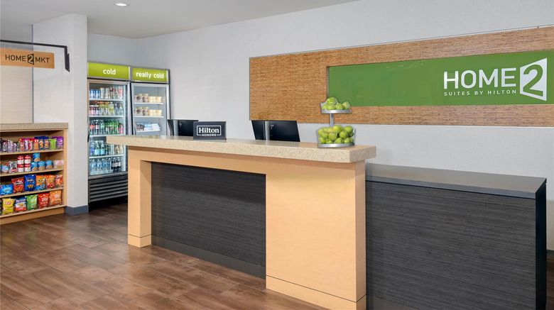 <b>Home2 Suites by Hilton Nokomis Lobby</b>. Images powered by <a href="https://iceportal.shijigroup.com/" title="IcePortal" target="_blank">IcePortal</a>.