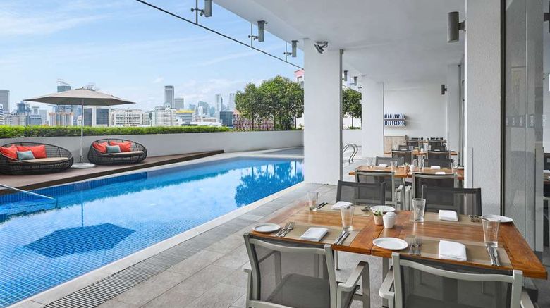 <b>Hilton Garden Inn Singapore Serangoon Restaurant</b>. Images powered by <a href="https://iceportal.shijigroup.com/" title="IcePortal" target="_blank">IcePortal</a>.
