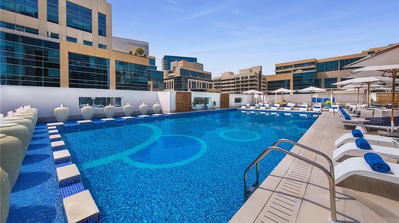 <b>DoubleTree by Hilton Dubai-Business Bay Pool</b>. Images powered by <a href="https://iceportal.shijigroup.com/" title="IcePortal" target="_blank">IcePortal</a>.