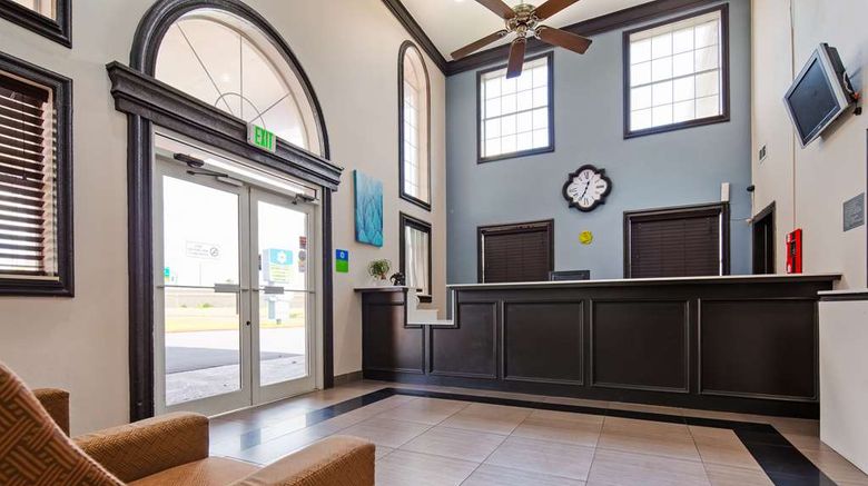 <b>SureStay By Best Western Brownsville Lobby</b>. Images powered by <a href="https://iceportal.shijigroup.com/" title="IcePortal" target="_blank">IcePortal</a>.