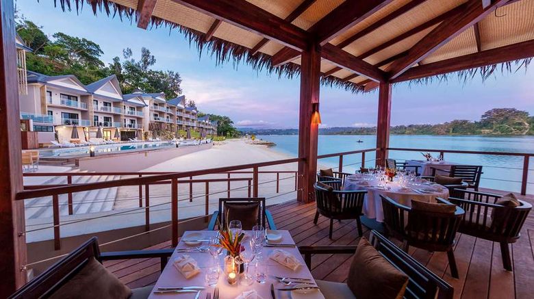 <b>Ramada Resort Port Vila Restaurant</b>. Images powered by <a href="https://iceportal.shijigroup.com/" title="IcePortal" target="_blank">IcePortal</a>.