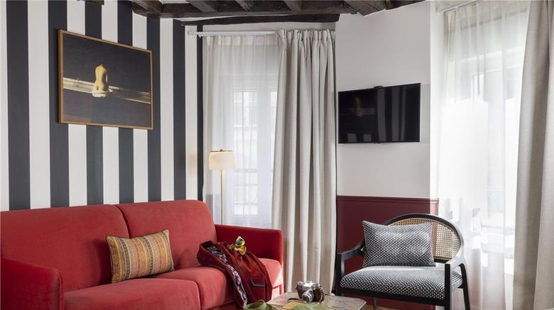 <b>Louis II St Germain Hotel Room</b>. Images powered by <a href="https://iceportal.shijigroup.com/" title="IcePortal" target="_blank">IcePortal</a>.