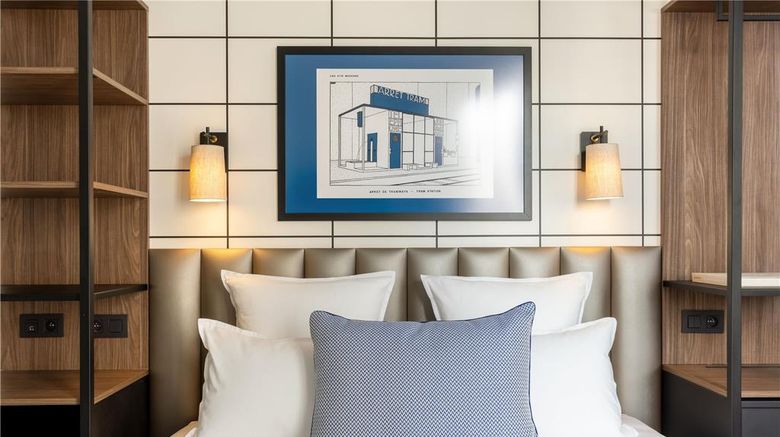 <b>MODERNISTE Hotel Room</b>. Images powered by <a href="https://iceportal.shijigroup.com/" title="IcePortal" target="_blank">IcePortal</a>.