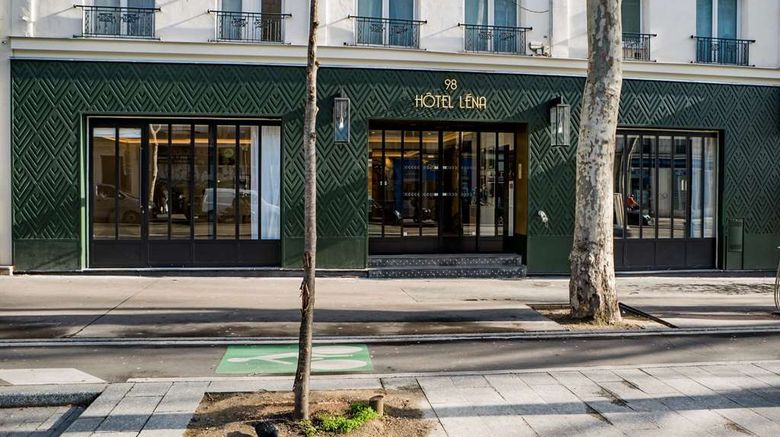 <b>Lena Hotel Exterior</b>. Images powered by <a href="https://iceportal.shijigroup.com/" title="IcePortal" target="_blank">IcePortal</a>.