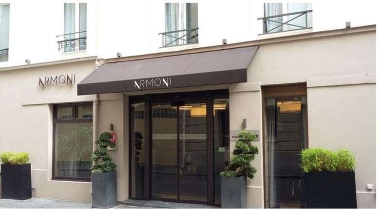 <b>Hotel Armoni Arc de Triomple Exterior</b>. Images powered by <a href="https://iceportal.shijigroup.com/" title="IcePortal" target="_blank">IcePortal</a>.