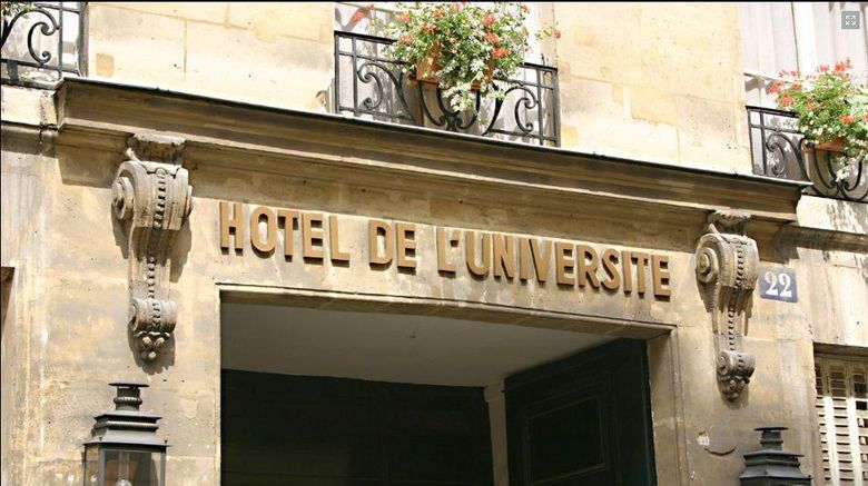 <b>Universite Hotel Exterior</b>. Images powered by <a href="https://iceportal.shijigroup.com/" title="IcePortal" target="_blank">IcePortal</a>.
