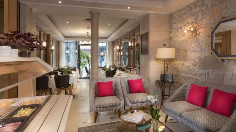 <b>Hotel Dauphine St Germain Restaurant</b>. Images powered by <a href="https://iceportal.shijigroup.com/" title="IcePortal" target="_blank">IcePortal</a>.