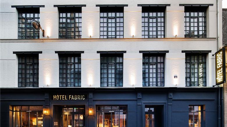 <b>Hotel Fabric Exterior</b>. Images powered by <a href="https://iceportal.shijigroup.com/" title="IcePortal" target="_blank">IcePortal</a>.
