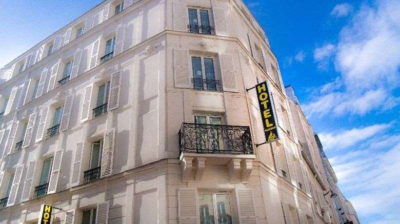 <b>Hotel Audran Exterior</b>. Images powered by <a href="https://iceportal.shijigroup.com/" title="IcePortal" target="_blank">IcePortal</a>.