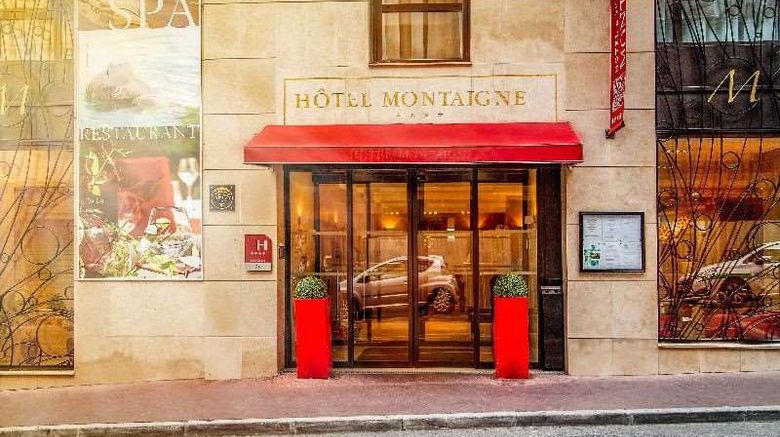 <b>Hotel Montaigne & Spa Exterior</b>. Images powered by <a href="https://iceportal.shijigroup.com/" title="IcePortal" target="_blank">IcePortal</a>.
