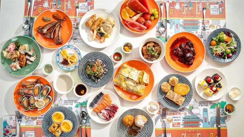 <b>Hotel Jen Beijing Restaurant</b>. Images powered by <a href="https://iceportal.shijigroup.com/" title="IcePortal" target="_blank">IcePortal</a>.