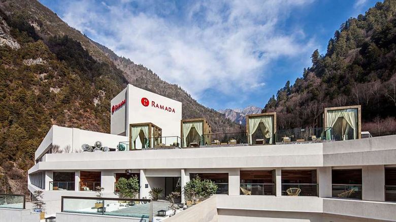 <b>Ramada by Wyndham Guergou Exterior</b>. Images powered by <a href="https://iceportal.shijigroup.com/" title="IcePortal" target="_blank">IcePortal</a>.