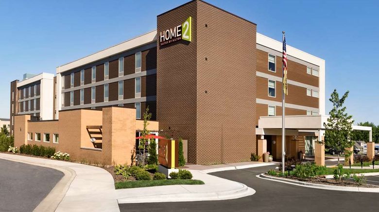 <b>Home2 Suites by Hilton Menomonee Exterior</b>. Images powered by <a href="https://iceportal.shijigroup.com/" title="IcePortal" target="_blank">IcePortal</a>.