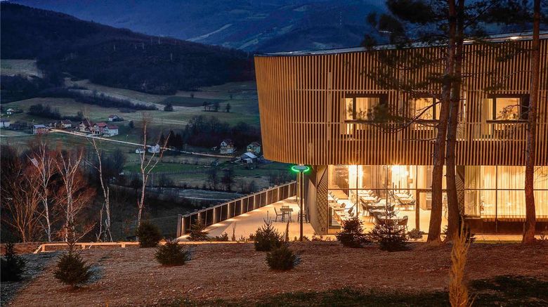 <b>Tarcin Forest Resort & Spa MGallery Exterior</b>. Images powered by <a href="https://iceportal.shijigroup.com/" title="IcePortal" target="_blank">IcePortal</a>.