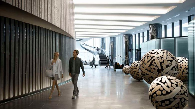 <b>Crown Metropol Melbourne Lobby</b>. Images powered by <a href="https://iceportal.shijigroup.com/" title="IcePortal" target="_blank">IcePortal</a>.