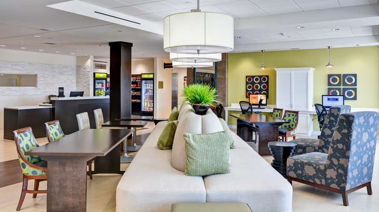 <b>Home2 Suites by Hilton Azusa Lobby</b>. Images powered by <a href="https://iceportal.shijigroup.com/" title="IcePortal" target="_blank">IcePortal</a>.