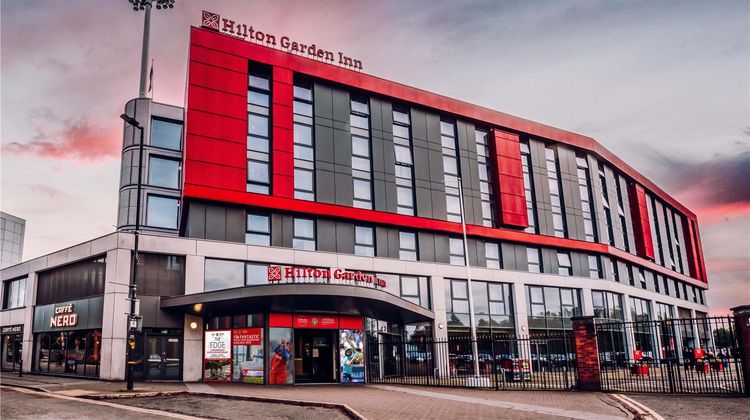 Hilton Garden Inn Manchester Emirates Exterior