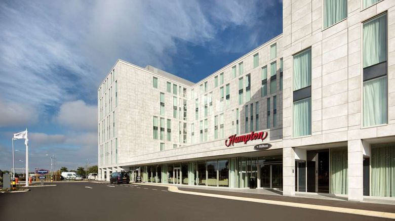<b>Hampton by Hilton Stansted Airport Exterior</b>. Images powered by <a href="https://iceportal.shijigroup.com/" title="IcePortal" target="_blank">IcePortal</a>.