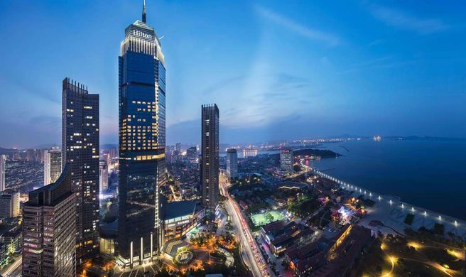 Hilton Yantai Exterior