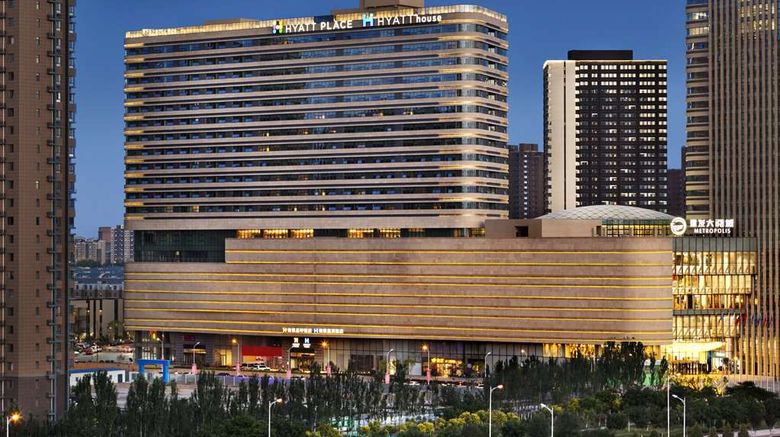 Hyatt House Yinchuan Yuecaicheng Exterior. Images powered by <a href="https://iceportal.shijigroup.com" target="_blank" rel="noopener">Ice Portal</a>.