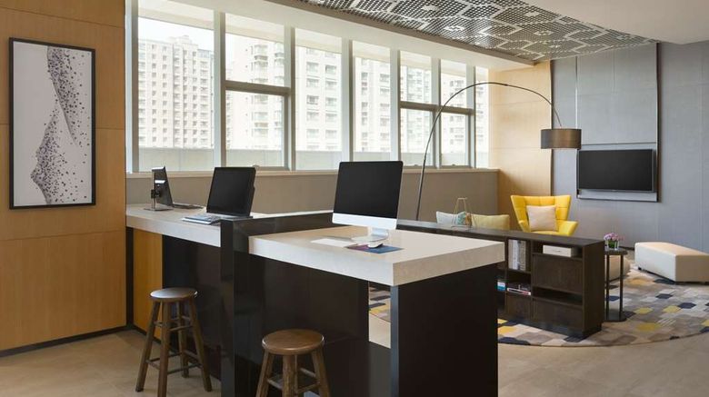 <b>Hyatt House Yinchuan Yuecaicheng Lobby</b>. Images powered by <a href="https://iceportal.shijigroup.com/" title="IcePortal" target="_blank">IcePortal</a>.