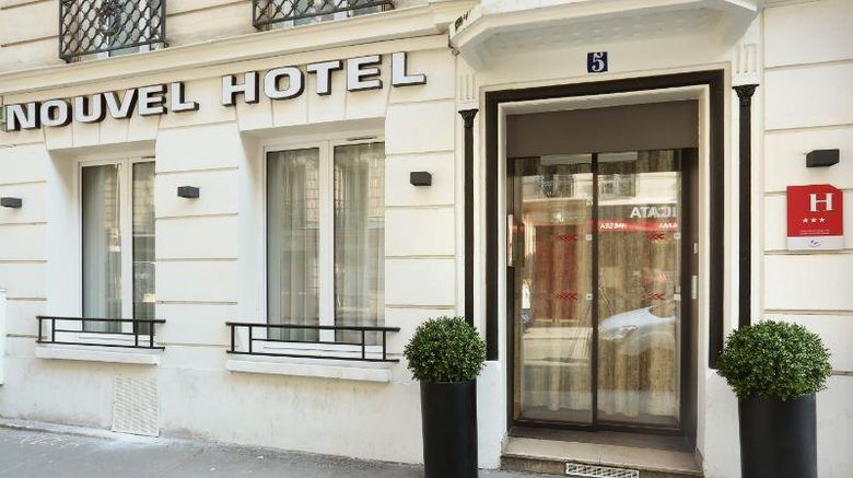 Nouvel Hotel Eiffel Exterior. Images powered by <a href="https://iceportal.shijigroup.com" target="_blank" rel="noopener">Ice Portal</a>.