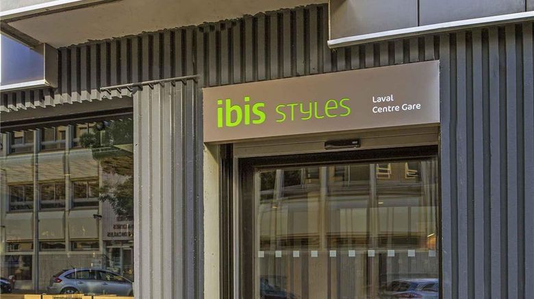 <b>ibis Styles Laval Centre Gare Exterior</b>. Images powered by <a href="https://iceportal.shijigroup.com/" title="IcePortal" target="_blank">IcePortal</a>.