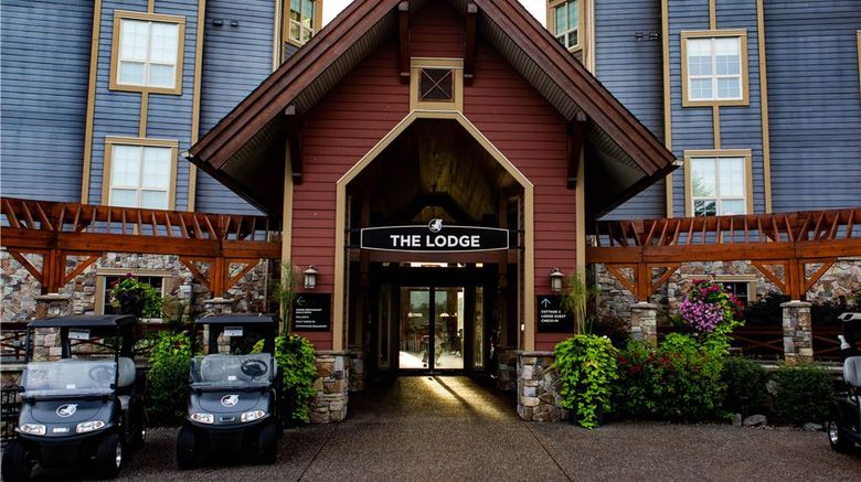<b>Predator Ridge Resort Exterior</b>. Images powered by <a href="https://iceportal.shijigroup.com/" title="IcePortal" target="_blank">IcePortal</a>.
