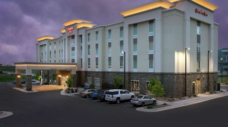 <b>Hampton Inn Denver Tech Center South Exterior</b>. Images powered by <a href="https://iceportal.shijigroup.com/" title="IcePortal" target="_blank">IcePortal</a>.