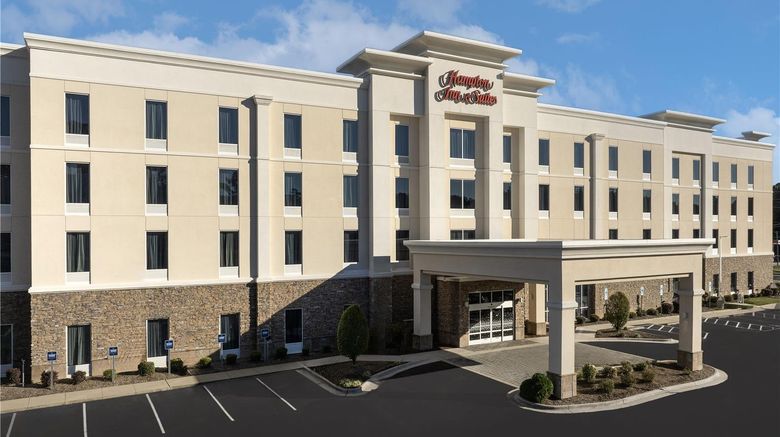 Hampton Inn  and  Suites Fayetteville Exterior. Images powered by <a href="https://iceportal.shijigroup.com" target="_blank" rel="noopener">Ice Portal</a>.
