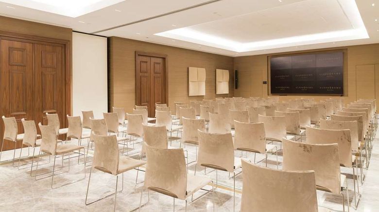 <b>Aleph Rome Hotel, Curio Collection Meeting</b>. Images powered by <a href="https://iceportal.shijigroup.com/" title="IcePortal" target="_blank">IcePortal</a>.