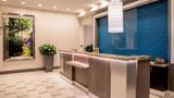 <b>Hilton Garden Inn Financial Center Lobby</b>. Images powered by <a href="https://iceportal.shijigroup.com/" title="IcePortal" target="_blank">IcePortal</a>.