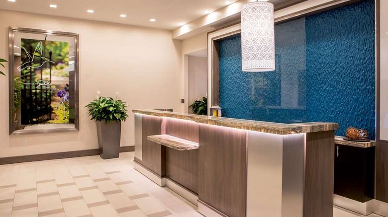 <b>Hilton Garden Inn Financial Center Lobby</b>. Images powered by <a href="https://iceportal.shijigroup.com/" title="IcePortal" target="_blank">IcePortal</a>.