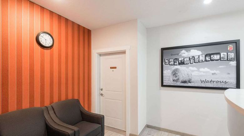 <b>Super 8 Watrous Lobby</b>. Images powered by <a href="https://iceportal.shijigroup.com/" title="IcePortal" target="_blank">IcePortal</a>.
