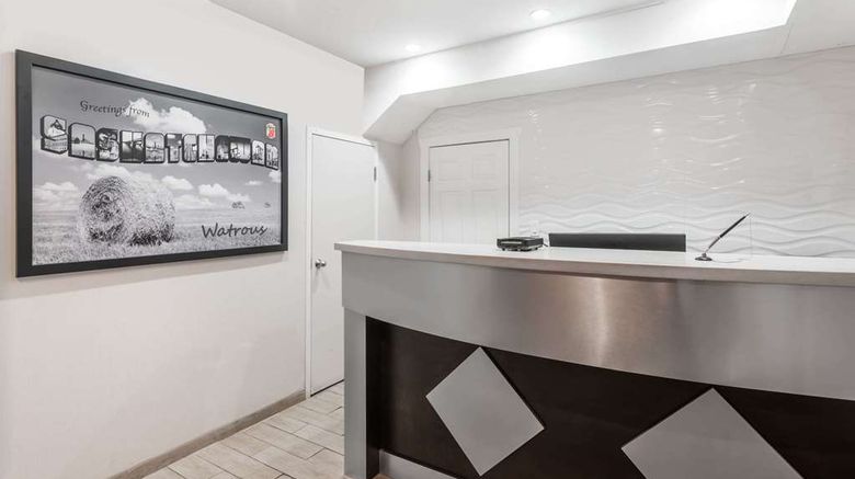 <b>Super 8 Watrous Lobby</b>. Images powered by <a href="https://iceportal.shijigroup.com/" title="IcePortal" target="_blank">IcePortal</a>.