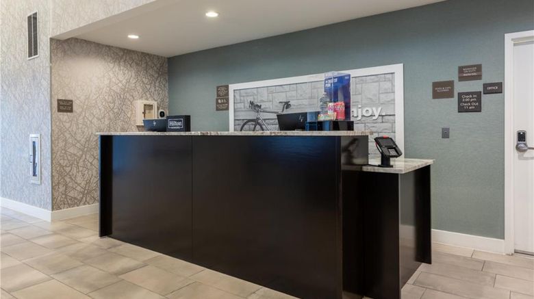 <b>Hampton Inn & Suites Boston/Stoughton Lobby</b>. Images powered by <a href="https://iceportal.shijigroup.com/" title="IcePortal" target="_blank">IcePortal</a>.