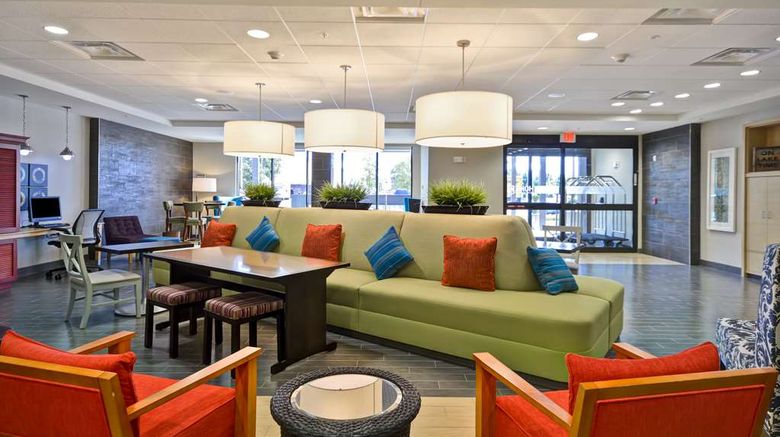 <b>Home2 Suites by Hilton Ingalls Harbor Lobby</b>. Images powered by <a href="https://iceportal.shijigroup.com/" title="IcePortal" target="_blank">IcePortal</a>.