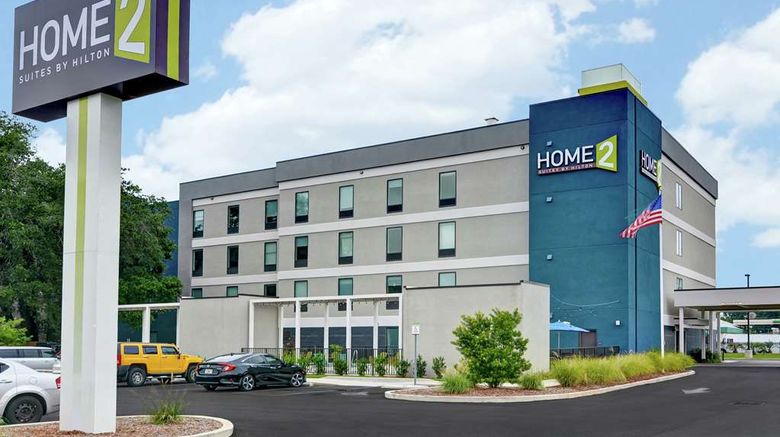 <b>Home2 Suites I-10 at North Davis Hwy Exterior</b>. Images powered by <a href="https://iceportal.shijigroup.com/" title="IcePortal" target="_blank">IcePortal</a>.