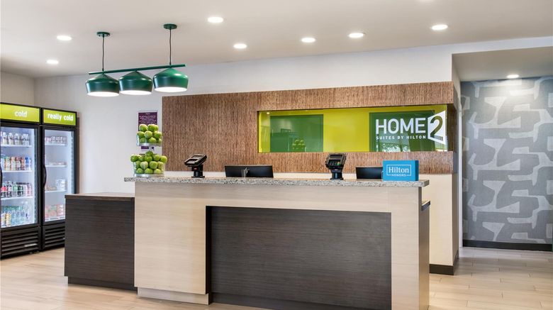 <b>Home2 Suites I-10 at North Davis Hwy Lobby</b>. Images powered by <a href="https://iceportal.shijigroup.com/" title="IcePortal" target="_blank">IcePortal</a>.