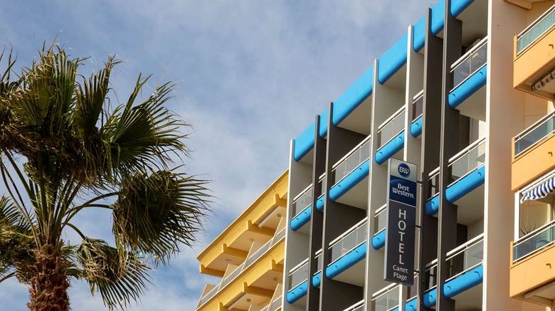 <b>Best Western Hotel Canet-Plage Exterior</b>. Images powered by <a href="https://iceportal.shijigroup.com/" title="IcePortal" target="_blank">IcePortal</a>.