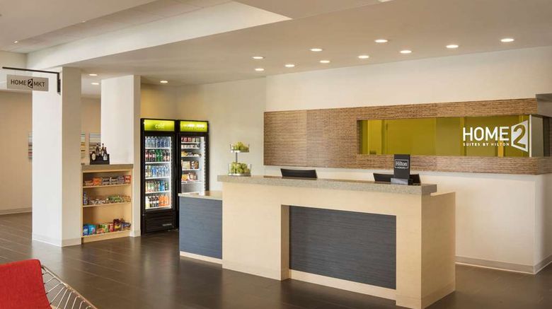 <b>Home2 Suites  Mishawaka/South Bend Lobby</b>. Images powered by <a href="https://iceportal.shijigroup.com/" title="IcePortal" target="_blank">IcePortal</a>.