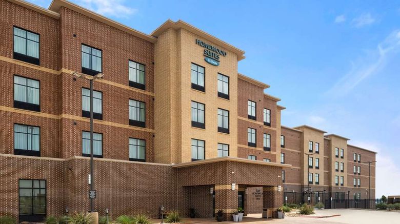 <b>Homewood Suites By Hilton San Marcos Exterior</b>. Images powered by <a href="https://iceportal.shijigroup.com/" title="IcePortal" target="_blank">IcePortal</a>.