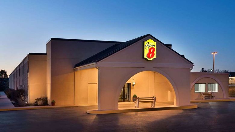 <b>Super 8 Chambersburg I-81 Exterior</b>. Images powered by <a href="https://iceportal.shijigroup.com/" title="IcePortal" target="_blank">IcePortal</a>.