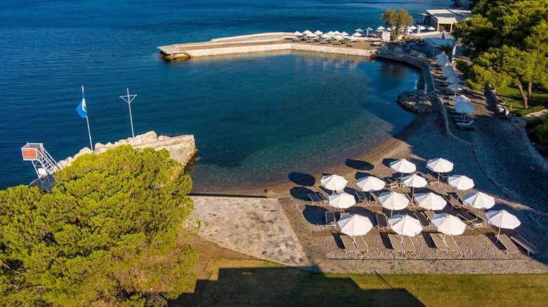 <b>Wyndham Loutraki Poseidon Resort Beach</b>. Images powered by <a href="https://iceportal.shijigroup.com/" title="IcePortal" target="_blank">IcePortal</a>.