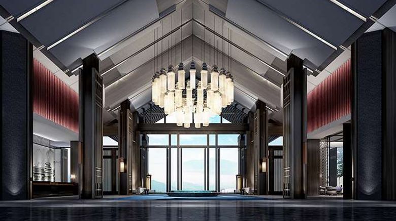 <b>Wanda Realm Resort Nanning Lobby</b>. Images powered by <a href="https://iceportal.shijigroup.com/" title="IcePortal" target="_blank">IcePortal</a>.